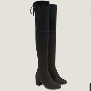 Stuart Weitzman Black Over-the-Knee Boots Size 39.5